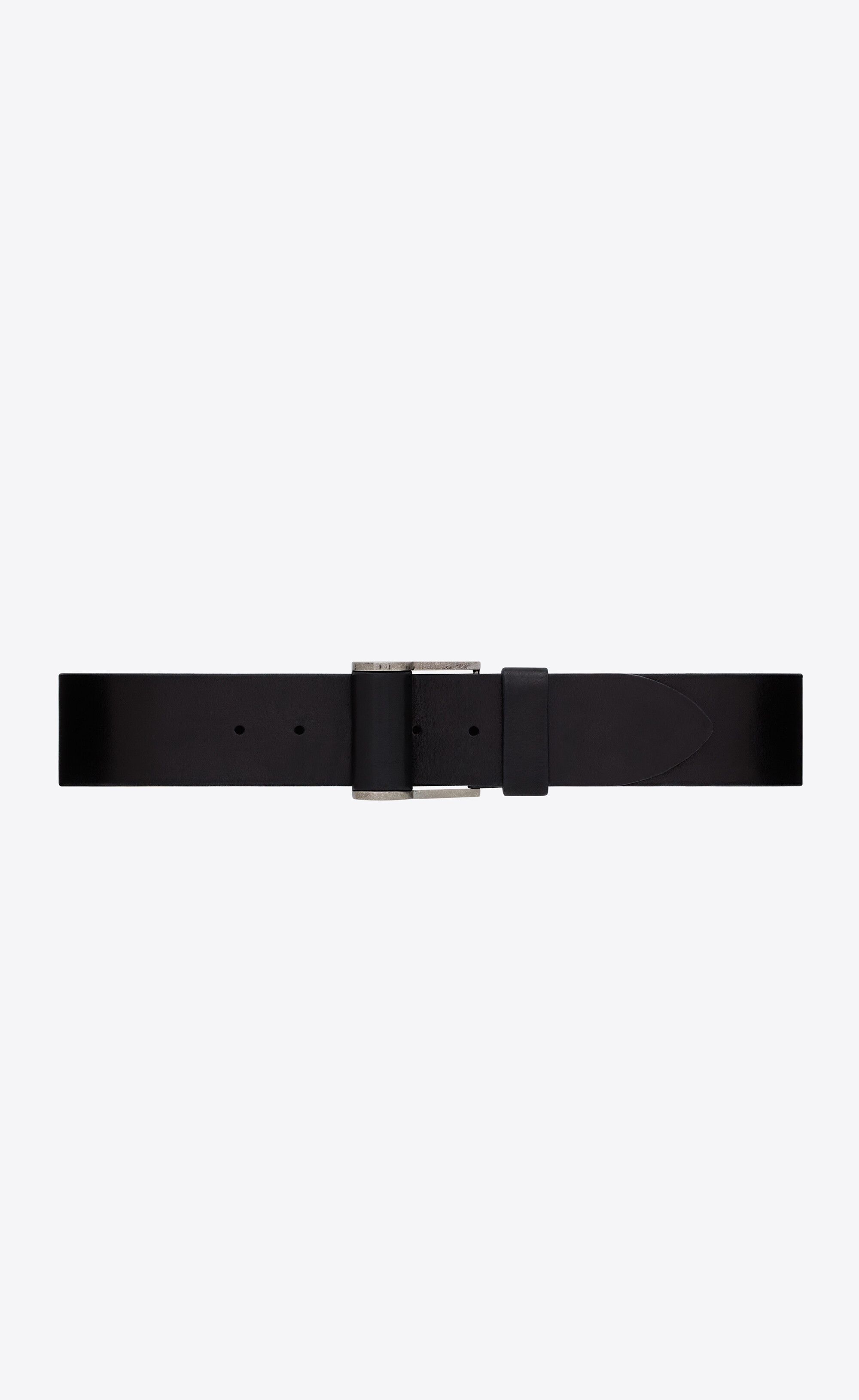 Saint Laurent Paris o1s1wg111224 Size: 90 / Corset Belt Covered Buckle Leather Size ONE SIZE - 1 Thumbnail