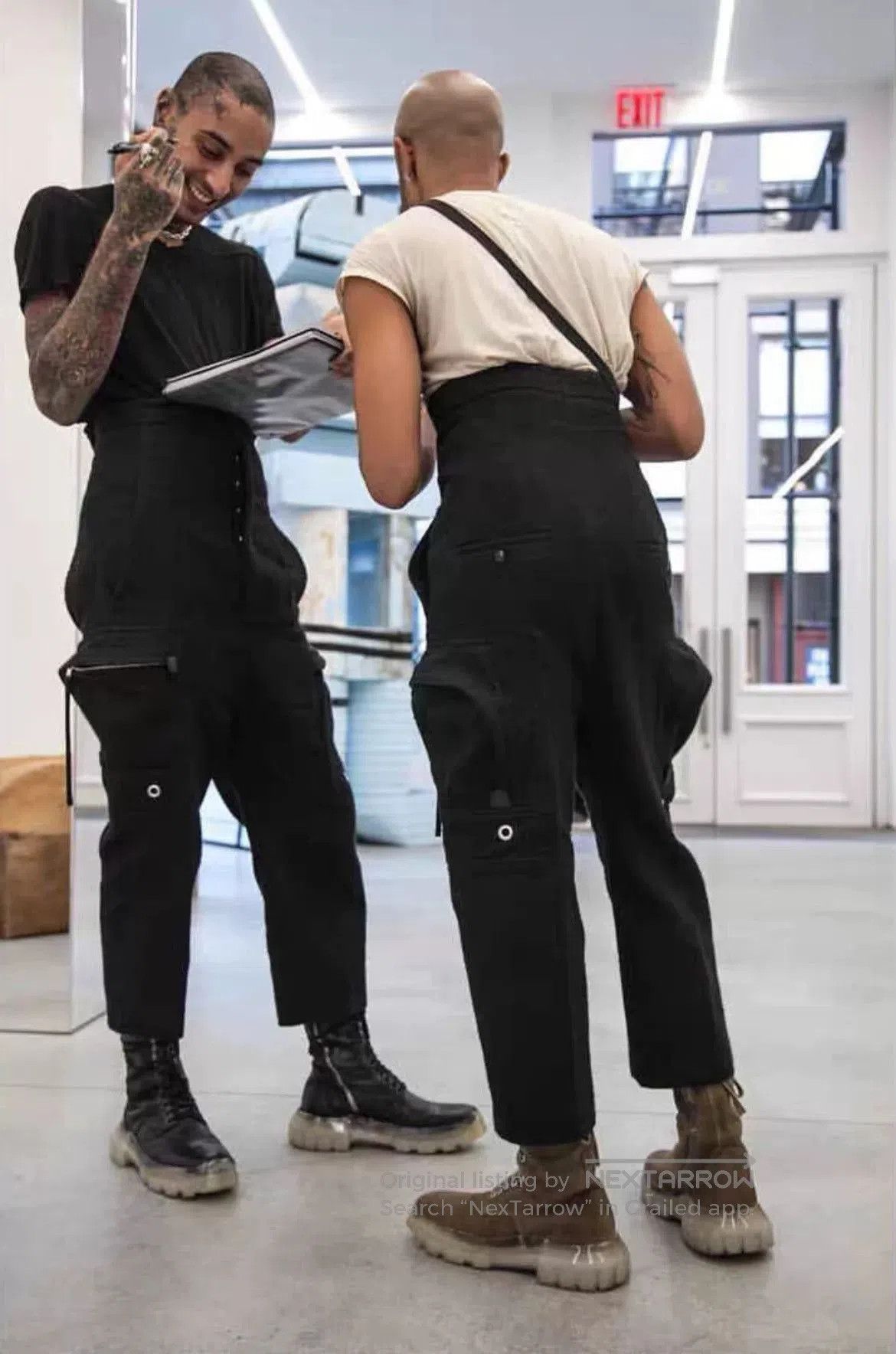 Rick Owens Rick Owens High. Size US 30 / EU 46 - 7 Thumbnail