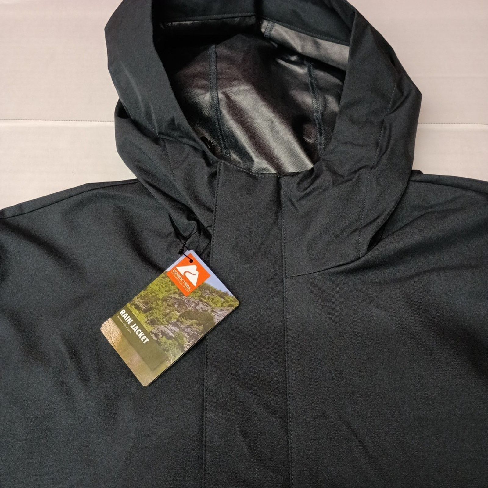 Other Ozark Trail Rain Jacket Men's Size M Gray Waterproof Hooded Size US M / EU 48-50 / 2 - 4 Thumbnail