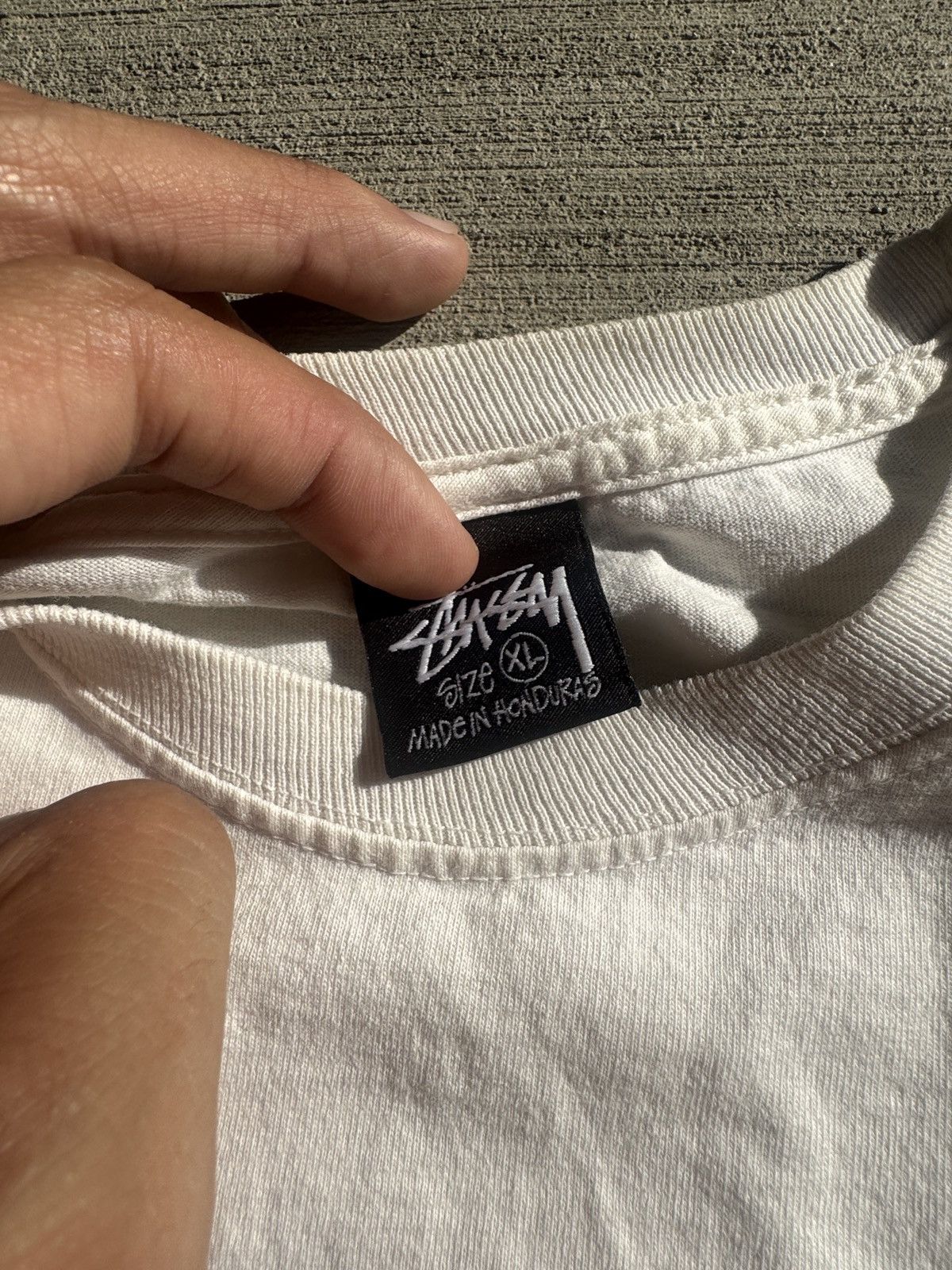 Stussy Basic Stussy white Tee Size US XL / EU 56 / 4 - 7 Thumbnail