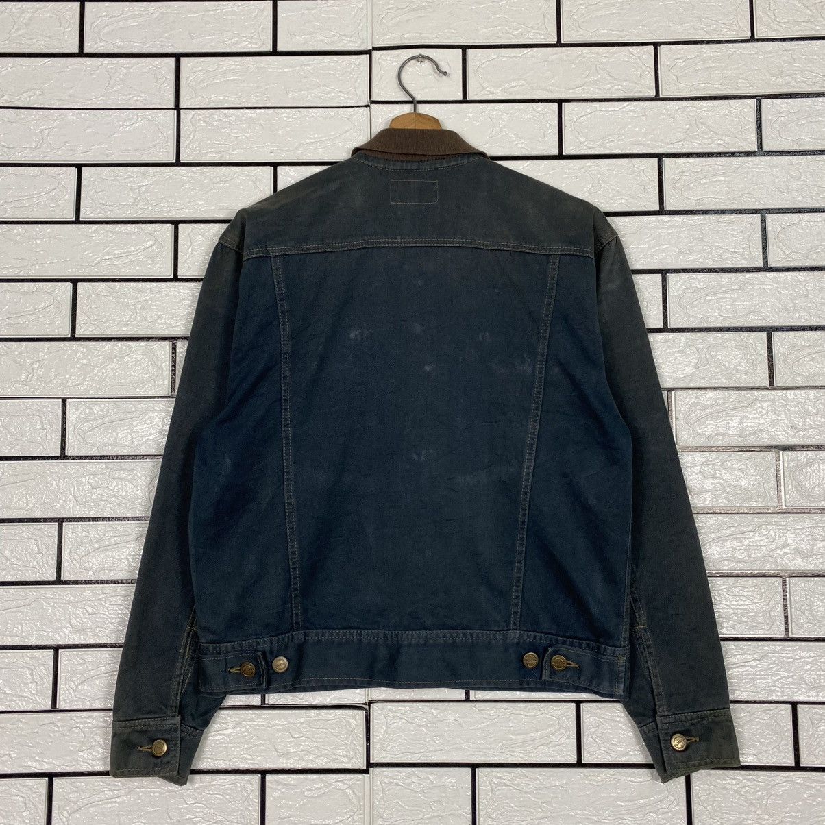 Issey Miyake 🔥CROPPED HUNTING JACKET BUTTON BLOSSOM DUCK CANVAS Size US M / EU 48-50 / 2 - 8 Thumbnail