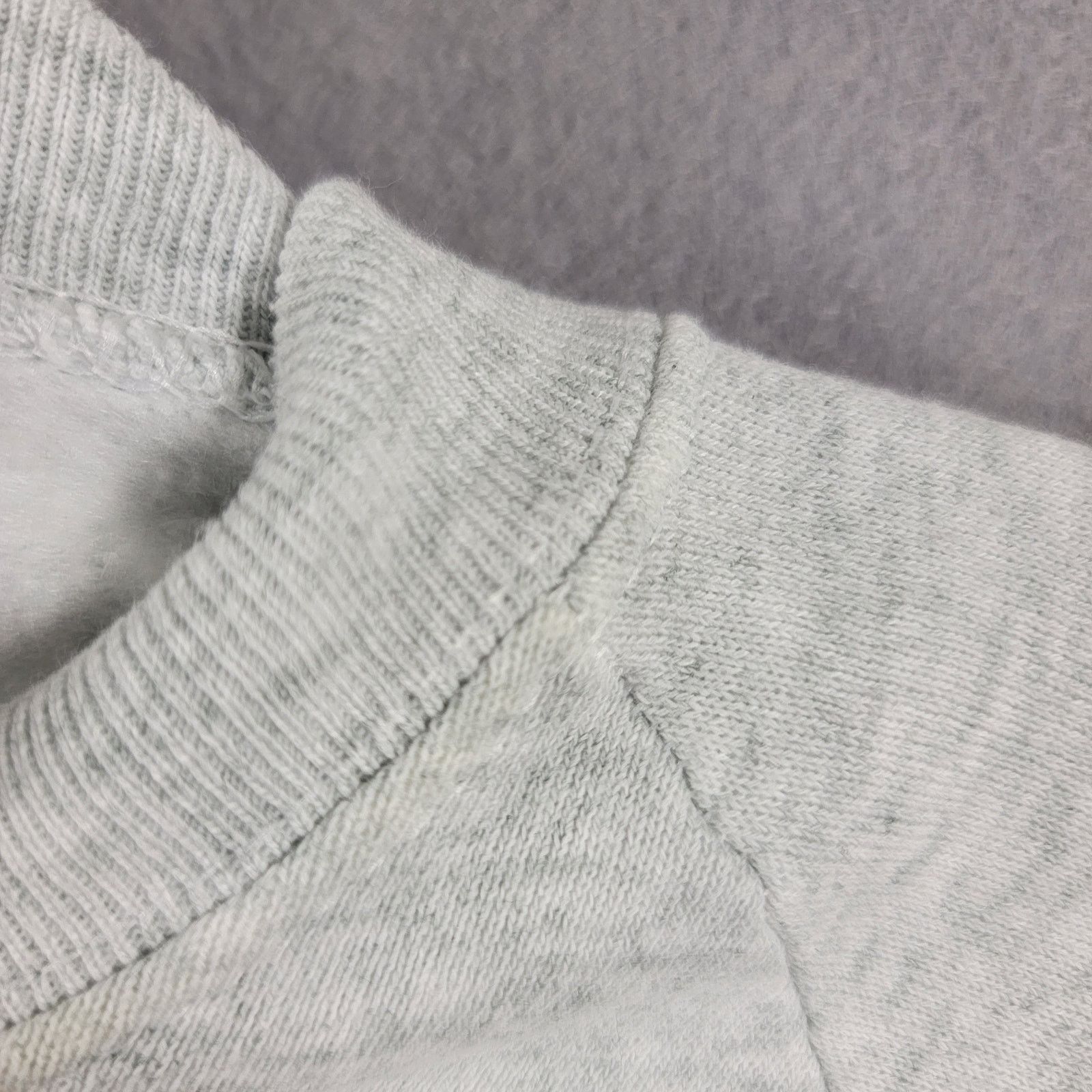 Fruit Of The Loom 80's Vintage Branson Gray LS Sweatshirt Fruit of the Loom L Size L / US 10 / IT 46 - 7 Thumbnail