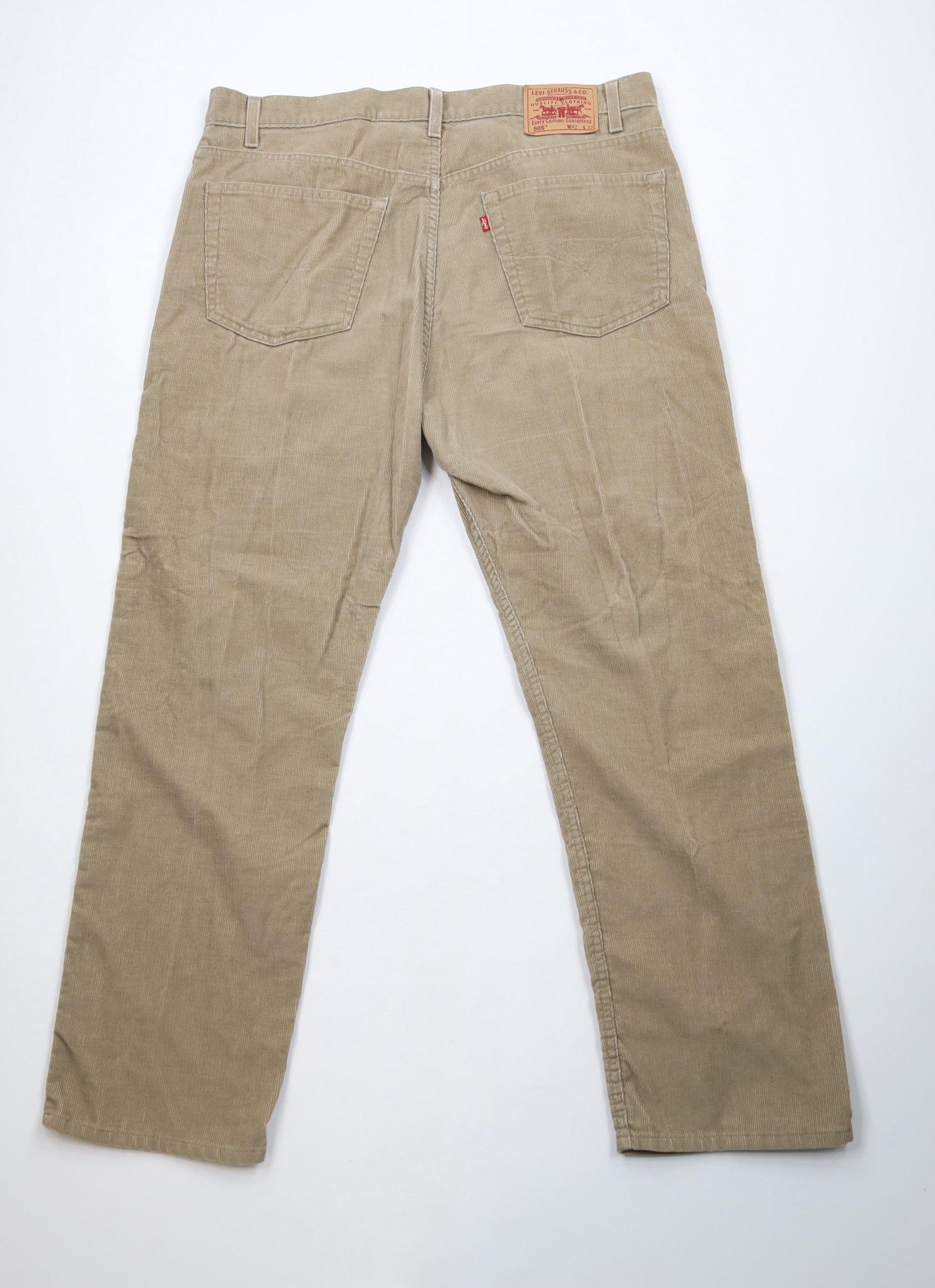 Levi's Vintage Y2K 2000 Levis 505 Straight Leg Corduroy Pants Size US 42 / EU 58 - 8 Thumbnail