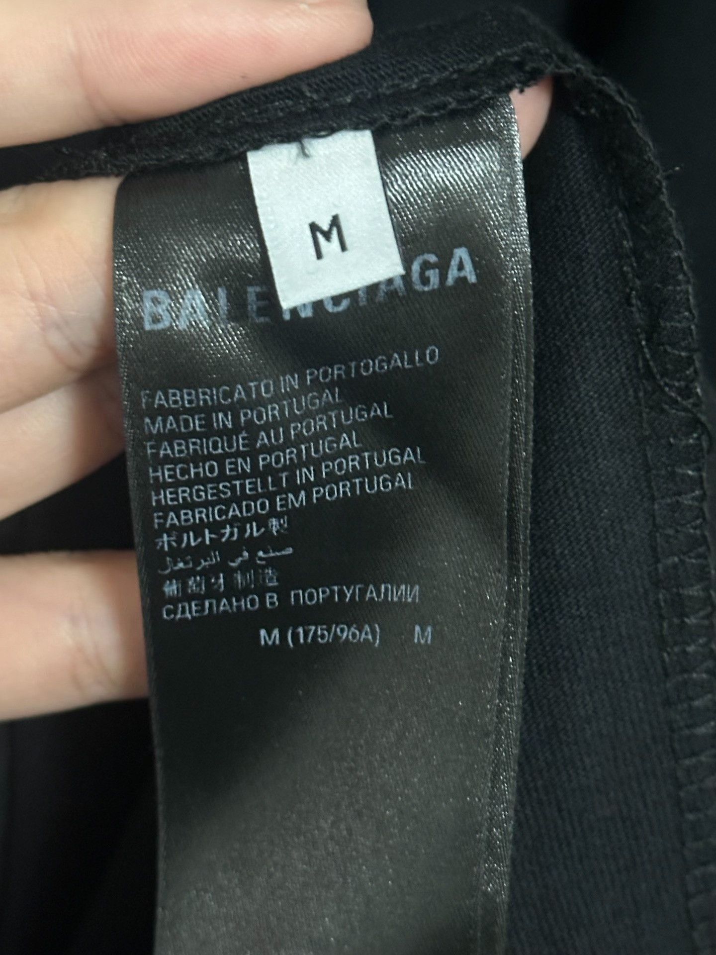 Balenciaga Balenciaga Short-Sleeve Logo Print T-Shirt Size US M / EU 48-50 / 2 - 3 Thumbnail