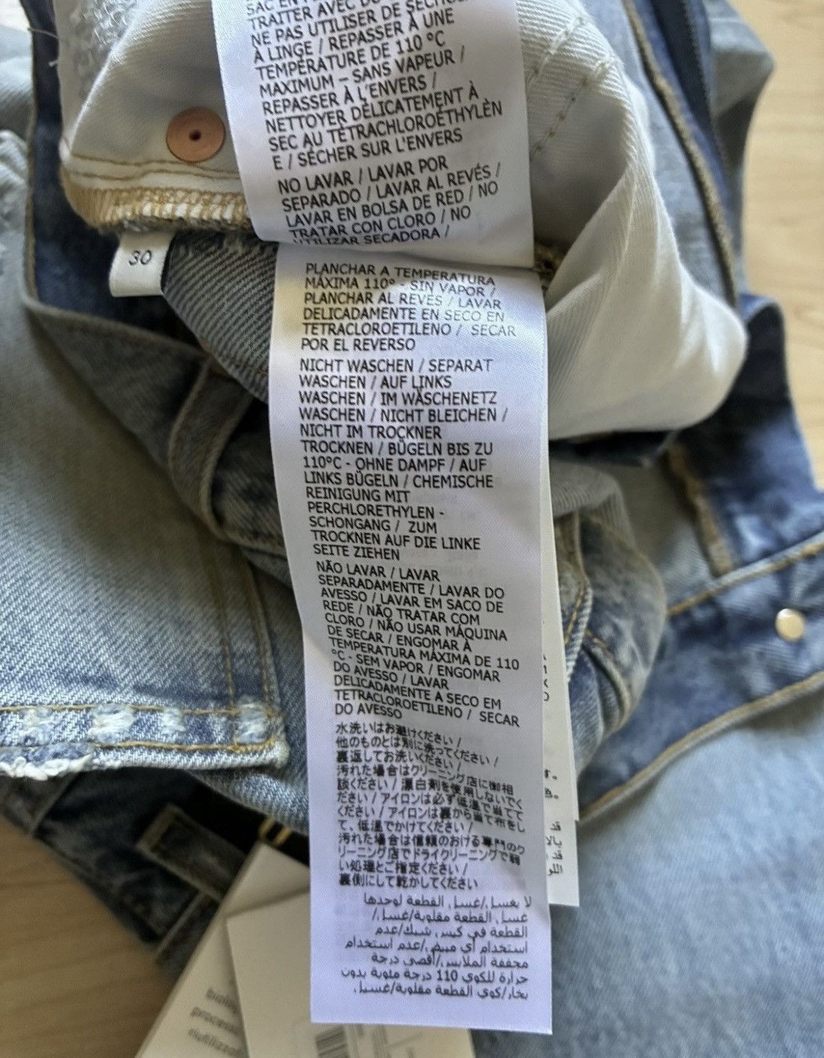 Gucci Gucci Distressed Slim Fit Jeans Size US 30 / EU 46 - 12 Thumbnail