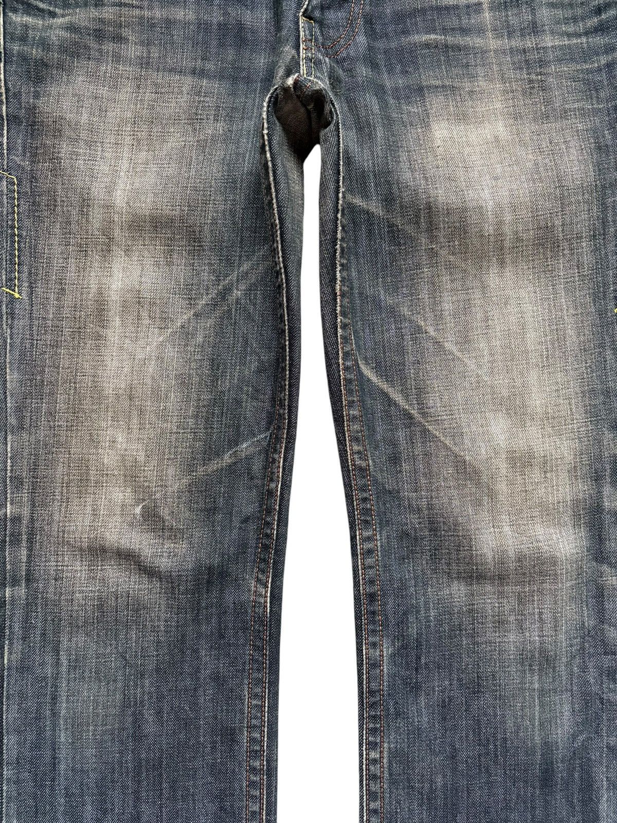 Levi's Vintage 90s Levis Black Star Rusty Mud Wash Distress Jeans Size US 32 / EU 48 - 5 Thumbnail