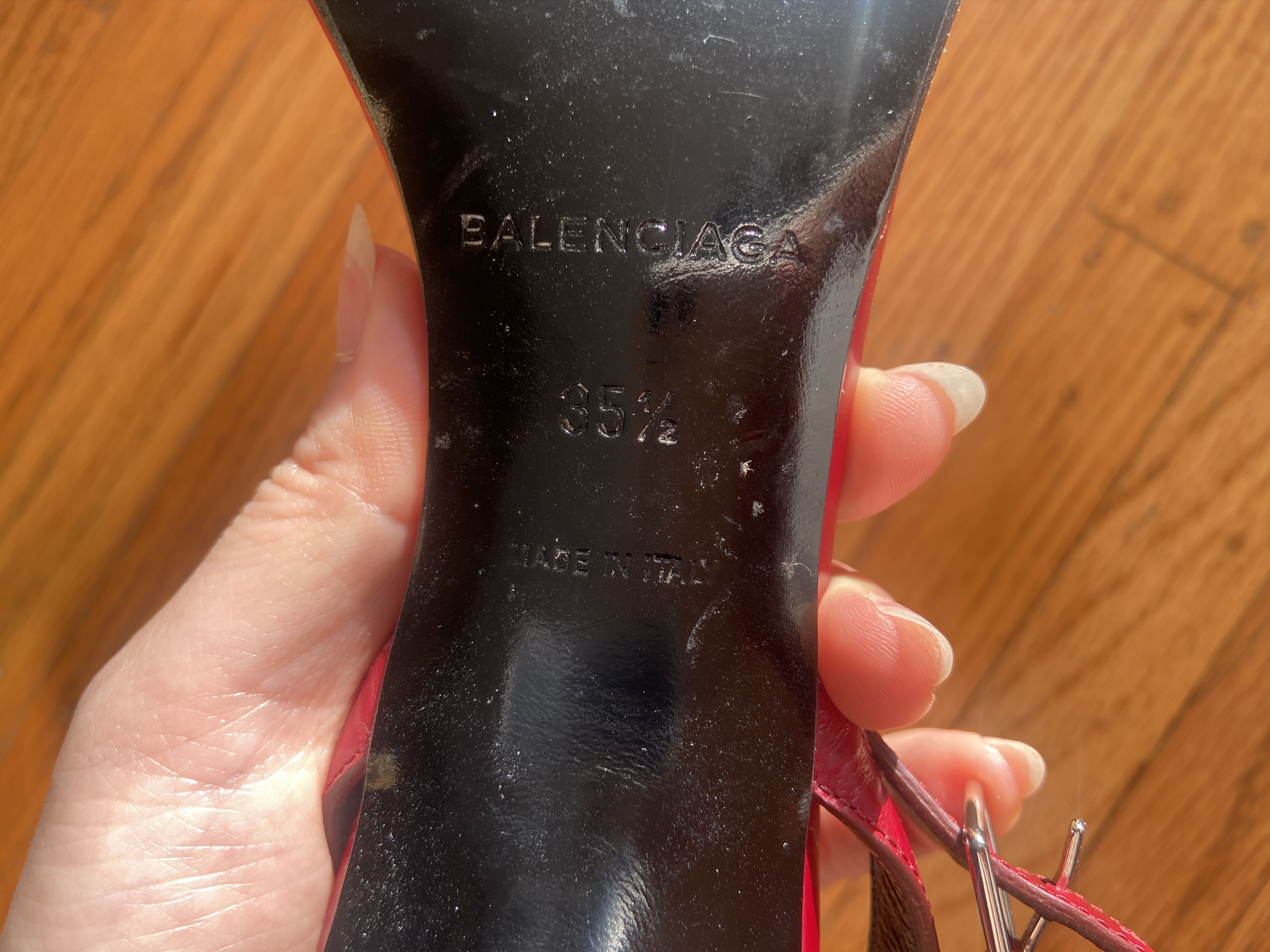 Balenciaga square toes Size US 5.5 / IT 35.5 - 8 Thumbnail