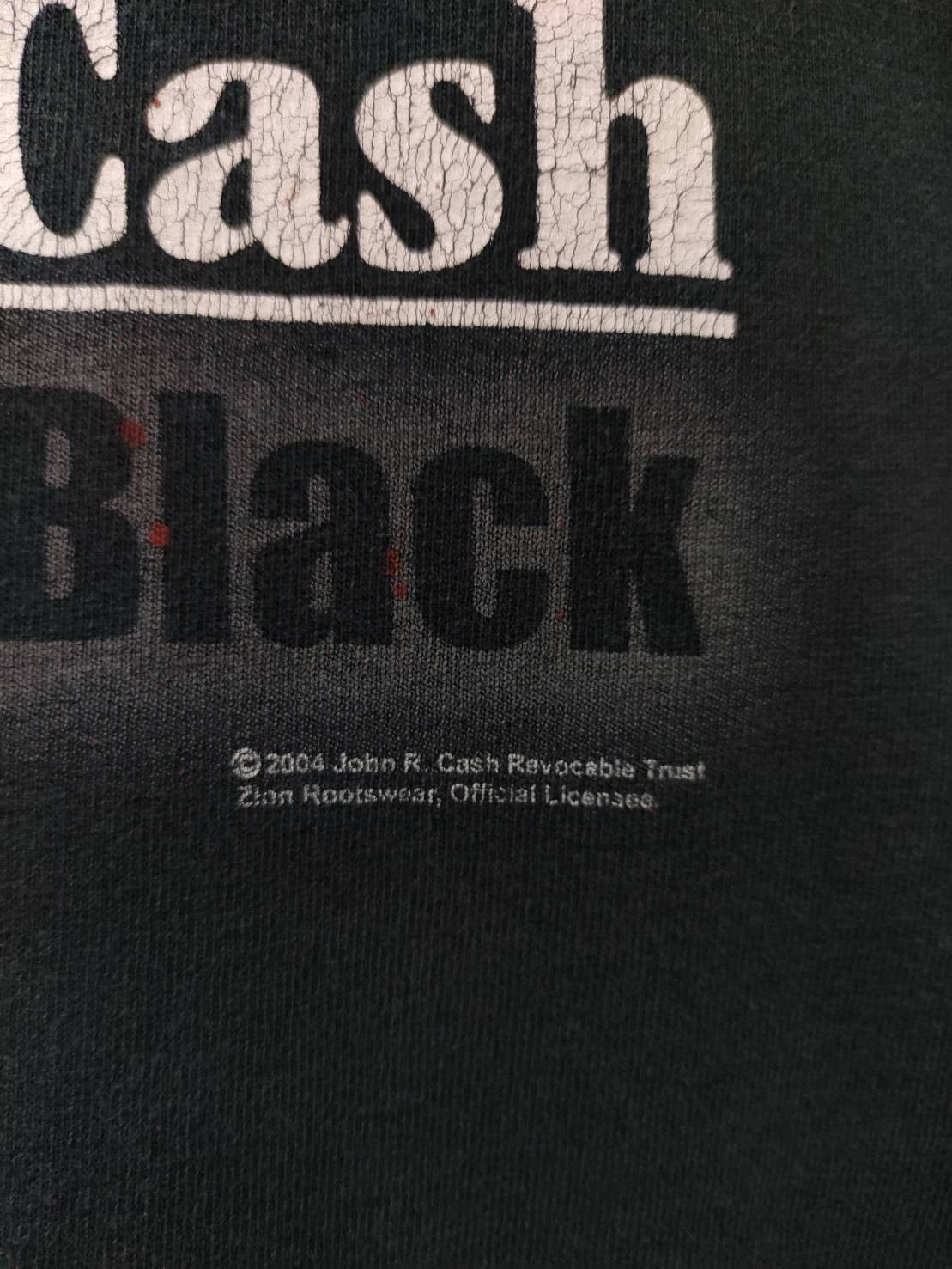 Band Tees Vtg 00's Johnny Cash " The Man In Black " Single Promo Size US S / EU 44-46 / 1 - 5 Thumbnail