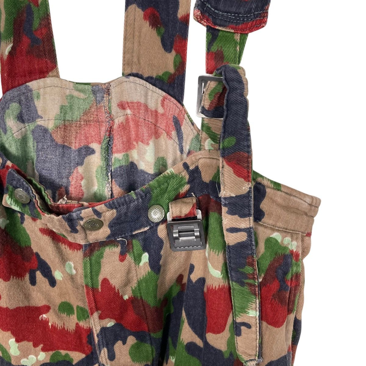 Other Vtg 70s Swiss Army M70 Alpenflage Combact Trouser Jumpsuit Size US 34 / EU 50 - 12 Thumbnail