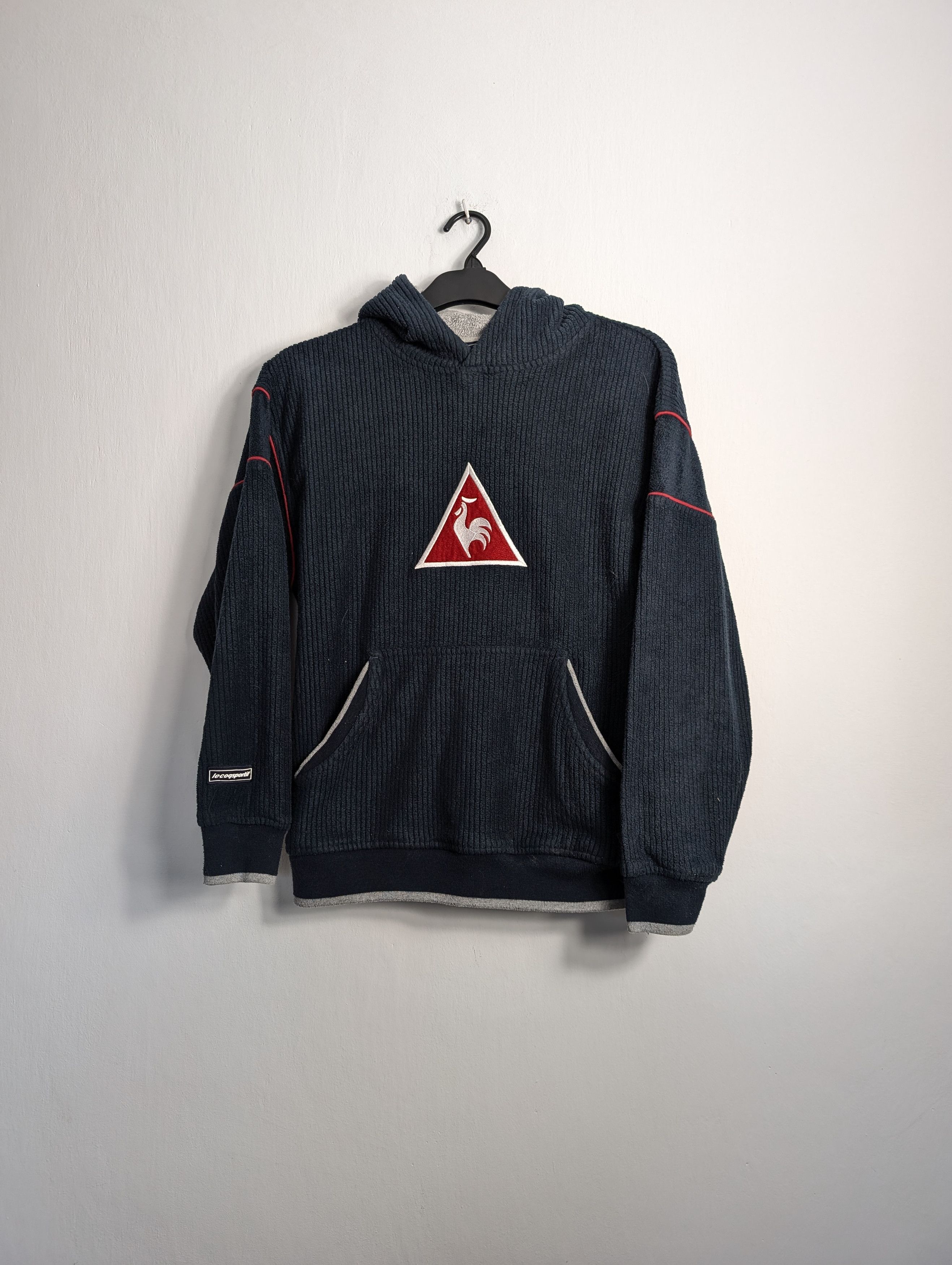 Le Coq Sportif × Vintage Vintage Le Coq Sportif Hoodie y2k Sweatshirt Size US S / EU 44-46 / 1 - 1 Thumbnail