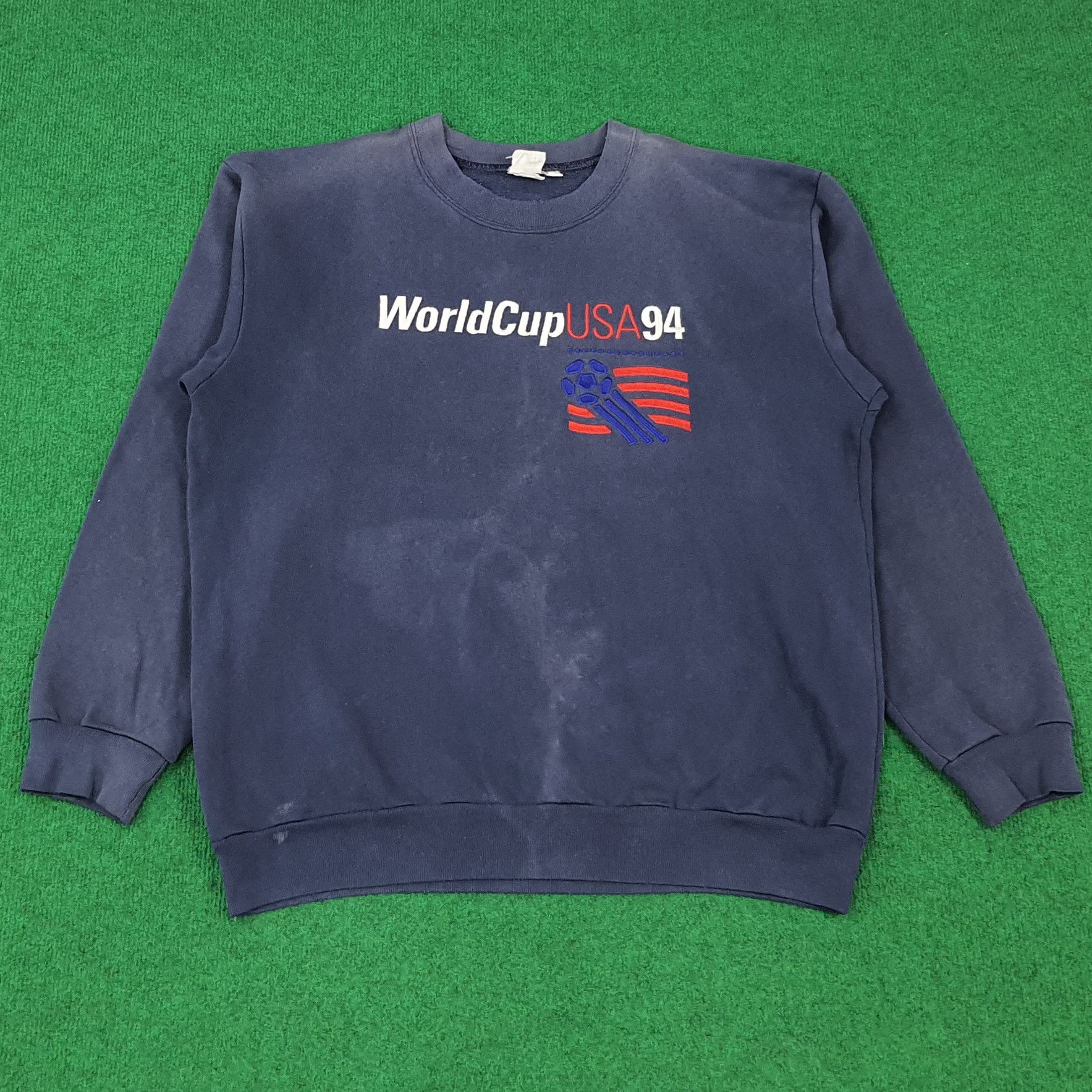Vintage Vintage World Cup USA'94 90s Sports Sweatshirts Size US L / EU 52-54 / 3 - 1 Thumbnail