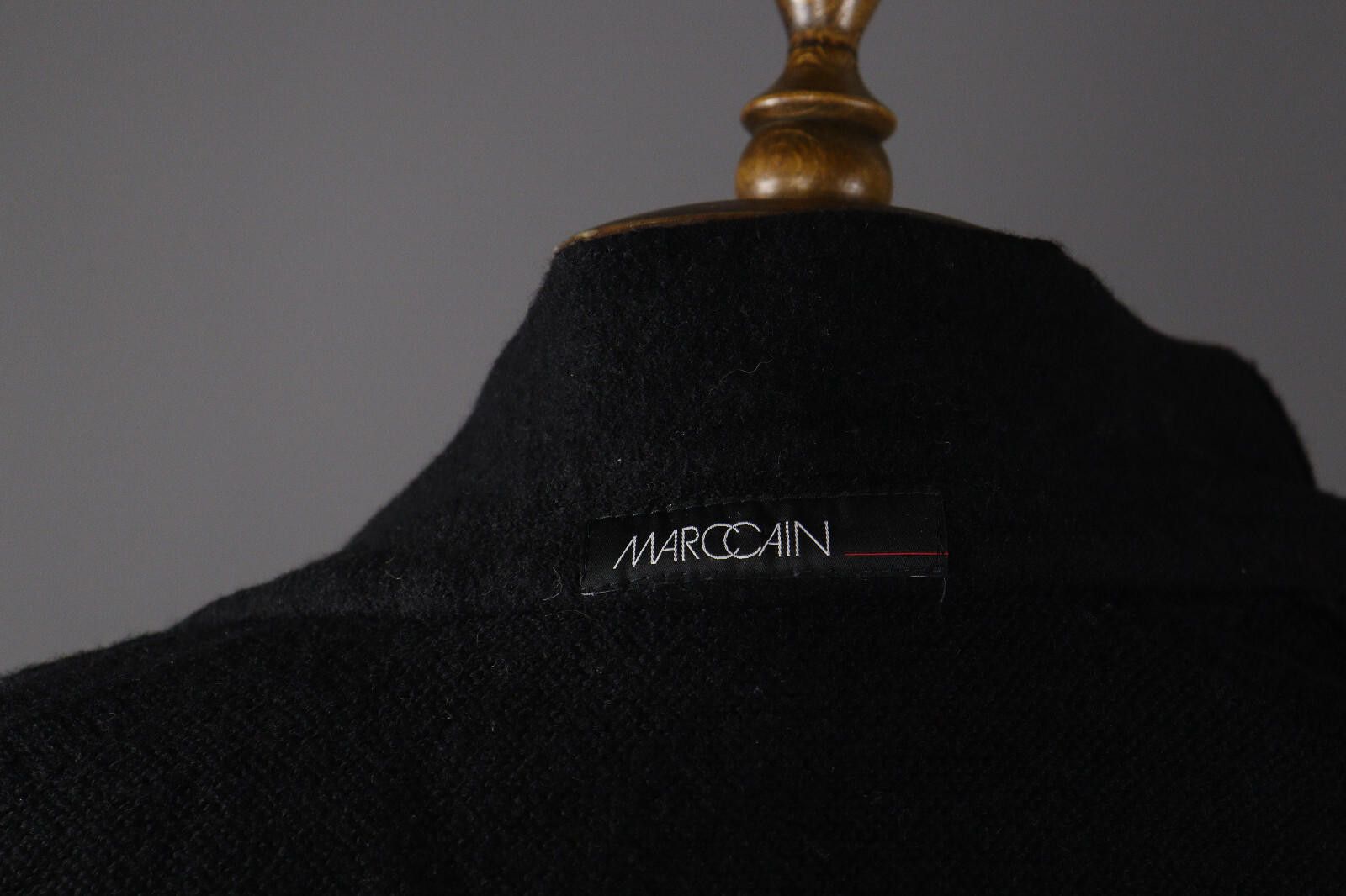 Designer Marc Cain Wool Classic Basic Casual Blazer Jacket Size 3 Size M / US 6-8 / IT 42-44 - 8 Thumbnail