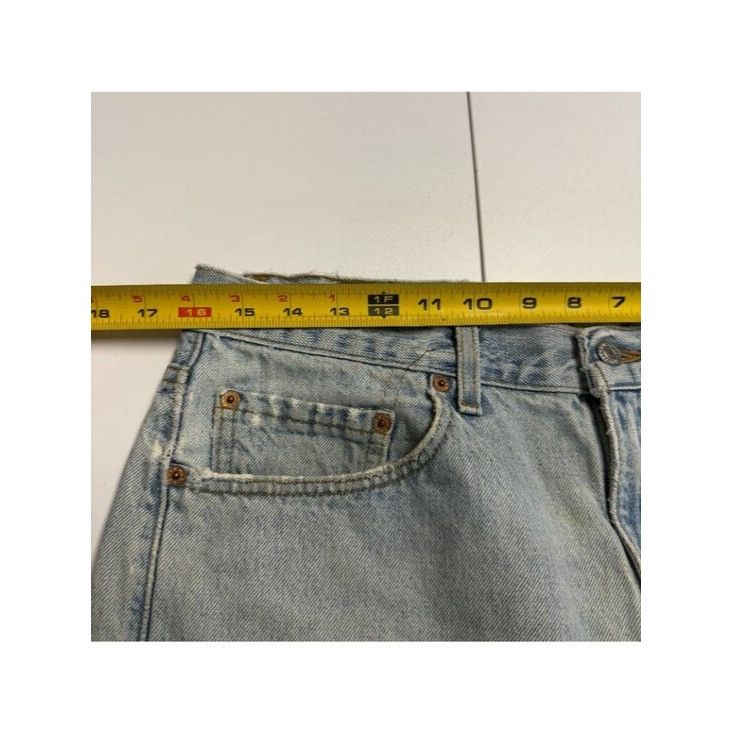 Levi's Vintage 90s Levis 505 Jeans Mens 34x30 (32x29) USA Light Was Size US 34 / EU 50 - 16 Thumbnail