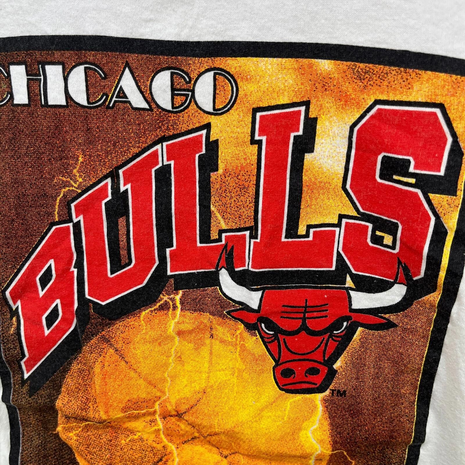 Starter Vintage 1991 Chicago Bulls NBA World Champions T-Shirt Large Size US L / EU 52-54 / 3 - 7 Thumbnail