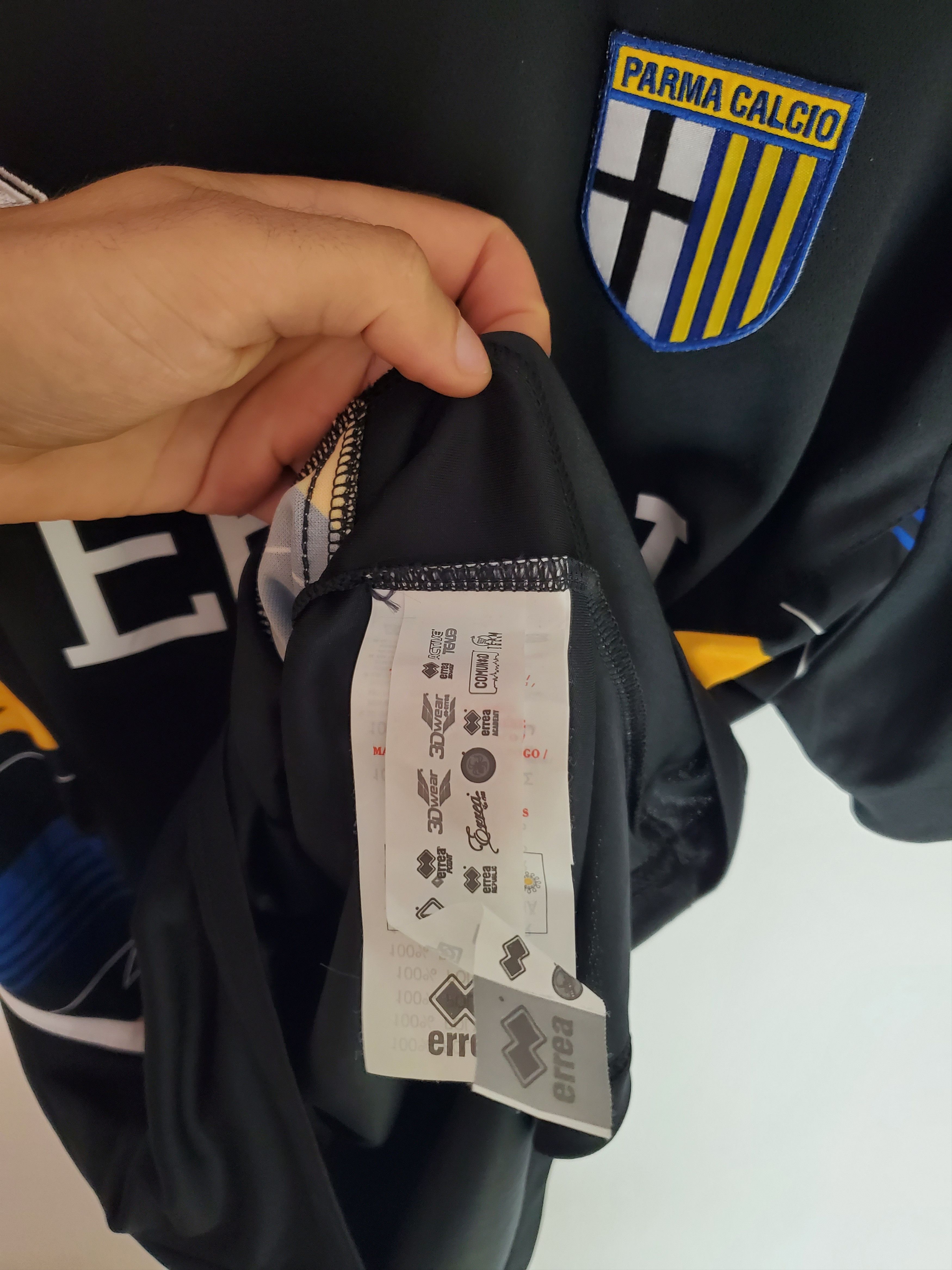 Errea Parma 2022-23 errea soccer jersey size L perfect condition Size US L / EU 52-54 / 3 - 7 Thumbnail