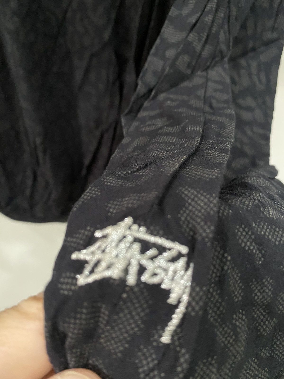 Stussy ✅ STUSSY FULLPRINT Rayon hoodies jacket hip hop rap sweater Size US M / EU 48-50 / 2 - 4 Thumbnail