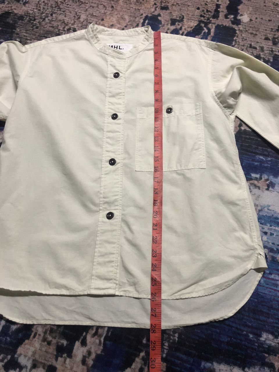 Margaret Howell Margaret Howell Band Collar Shirt Blouse Size S / US 4 / IT 40 - 19 Thumbnail