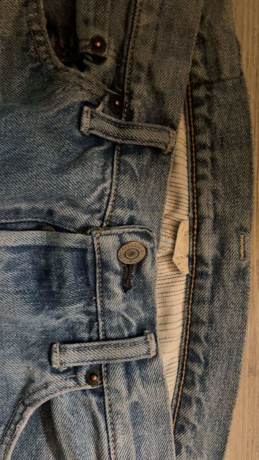 Other Light Blue Selvedge Denim Size US 30 / EU 46 - 5 Thumbnail