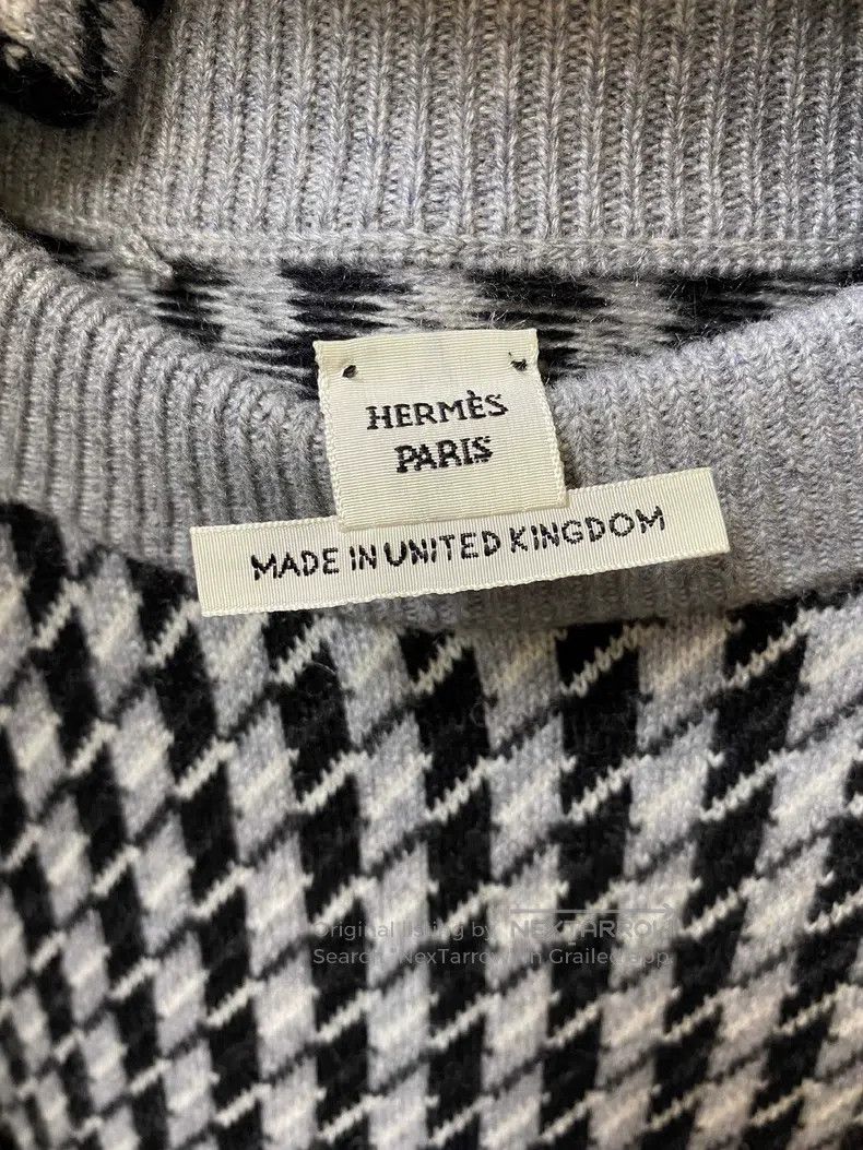 Hermes Hermes Full cashmere knitted dress coat, scarf, and shawl Size XS / US 0-2 / IT 36-38 - 6 Thumbnail