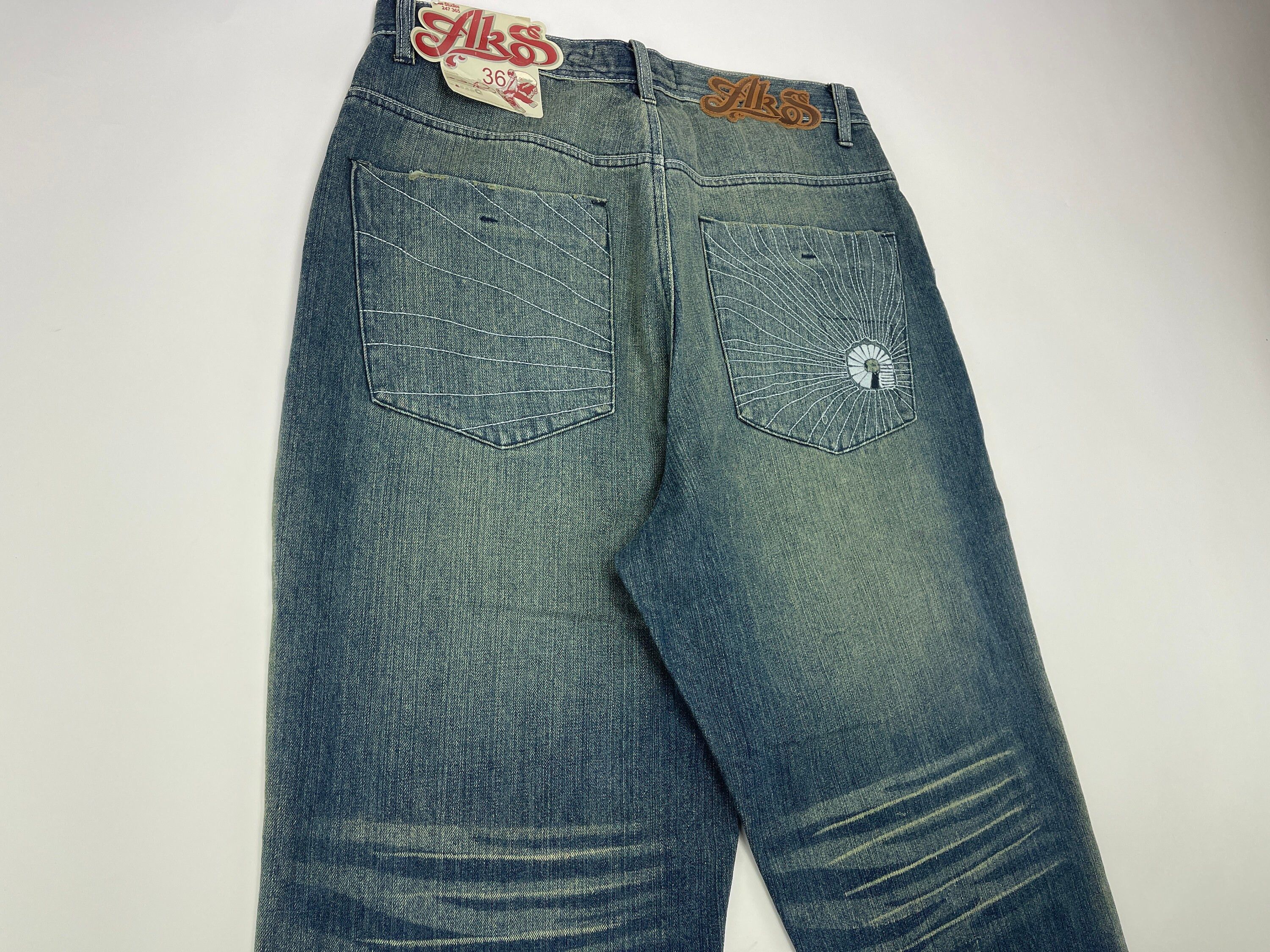 Akademiks Akademiks jeans, vintage, 90s hip hop, baggy jeans, 1990s 36 Size US 36 / EU 52 - 3 Thumbnail