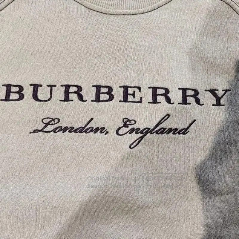 Burberry Burberry Cotton Pullover Sweatshirt in Light Pink. Size L / US 10 / IT 46 - 3 Thumbnail