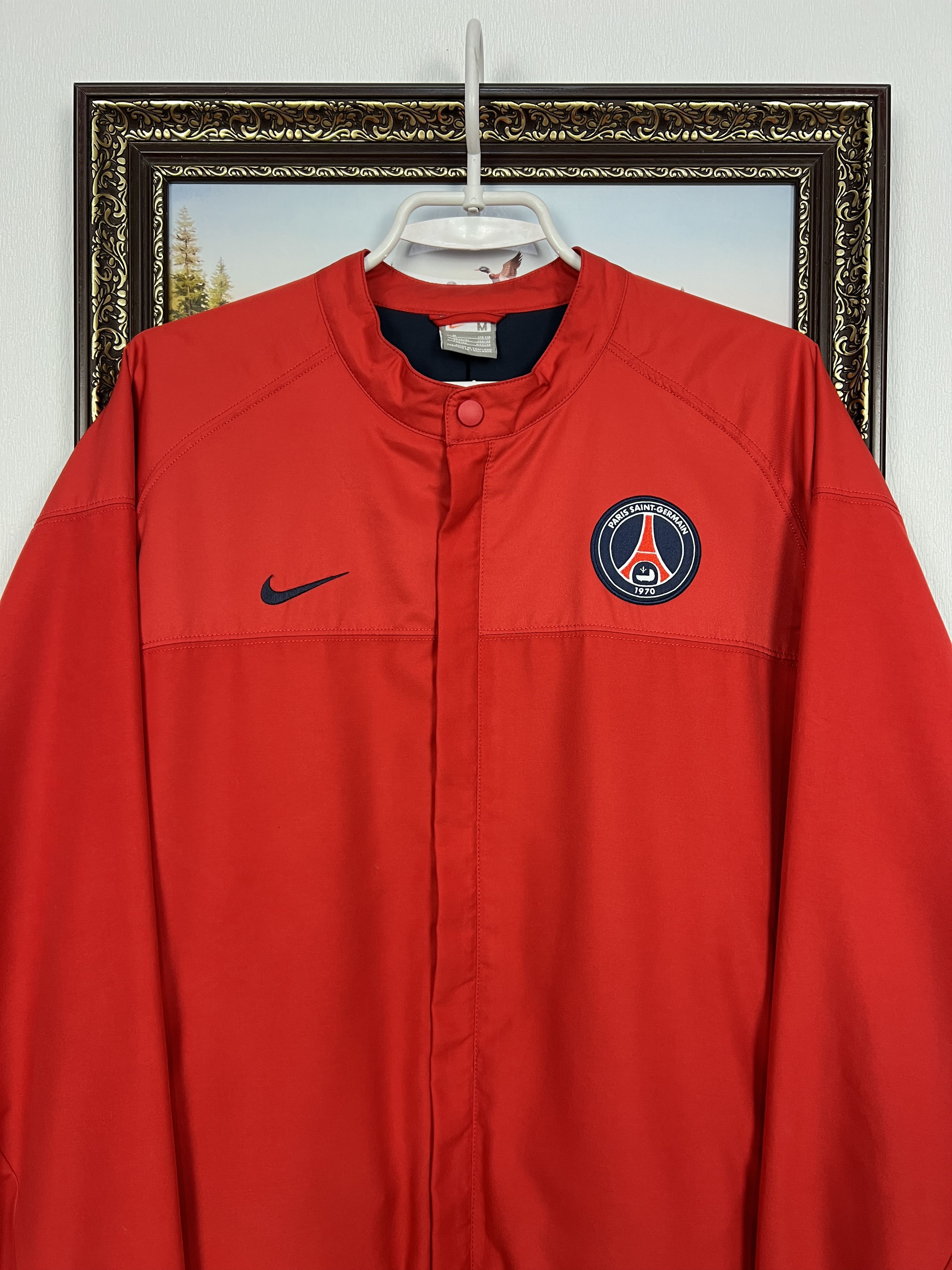 Adidas Vintage Nike Paris Saint-Germain PSG Football Jacket Soccer Size US M / EU 48-50 / 2 - 2 Thumbnail