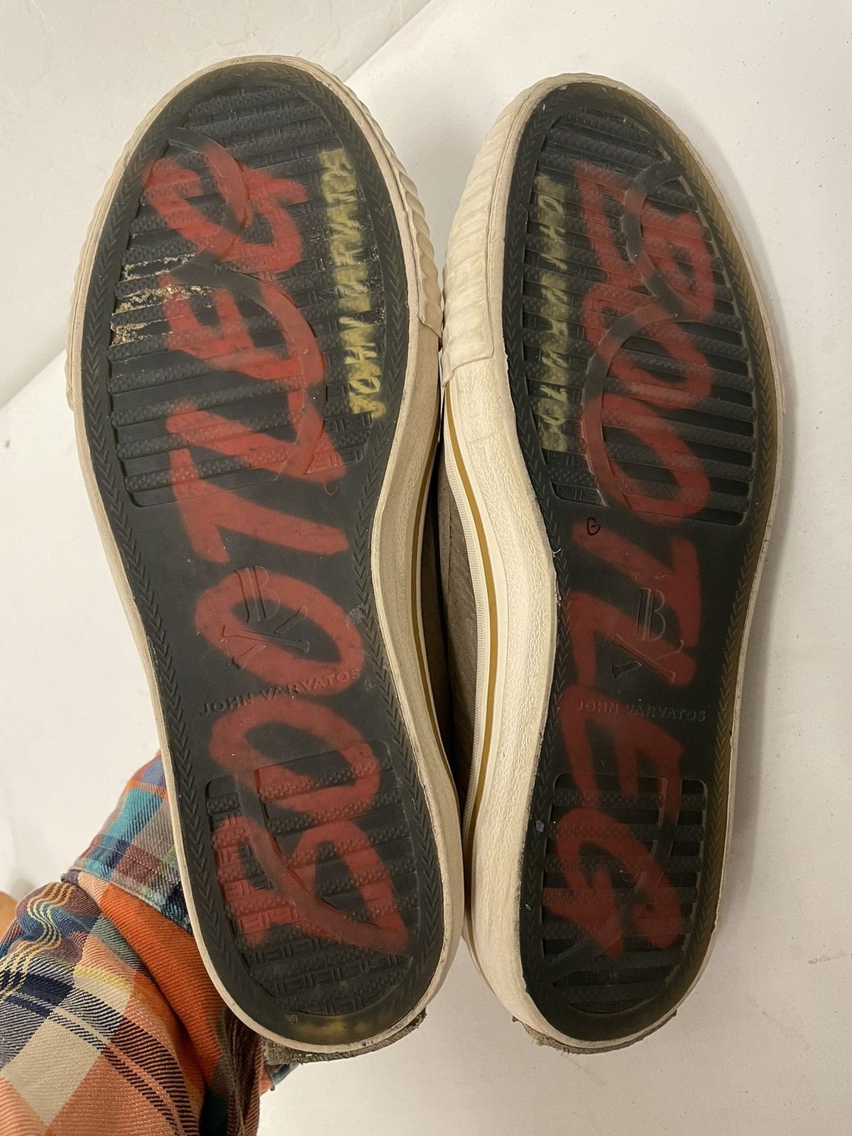 John Varvatos Low top leather sneakers Size US 9 / EU 42 - 7 Thumbnail