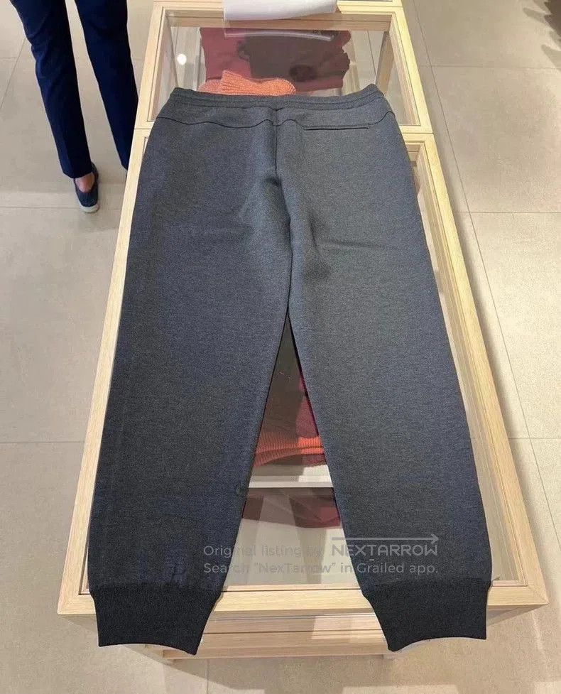 Loro Piana Loro Piana Cotton Cashmere Sweatpants. Size US 34 / EU 50 - 1 Thumbnail