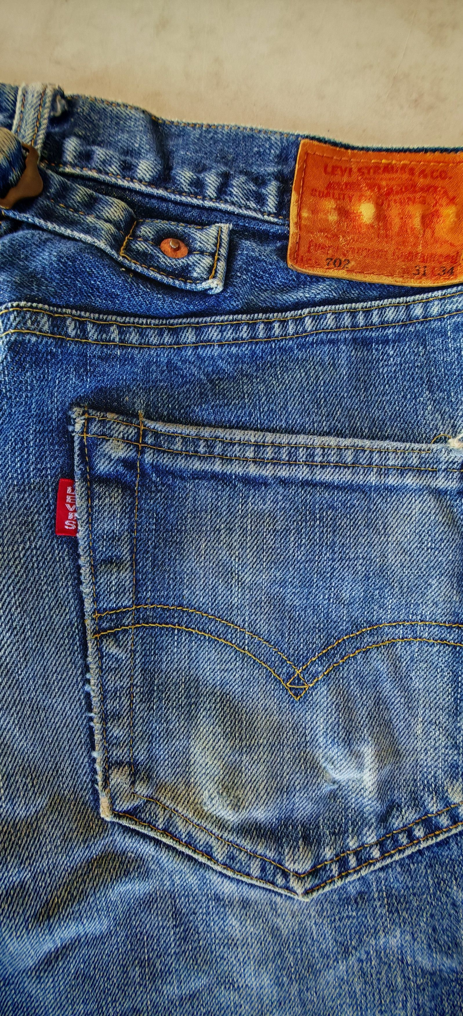 Levi's Vintage Clothing Levis 502 made in Japan selvedge distressed jeans Size US 30 / EU 46 - 17 Thumbnail