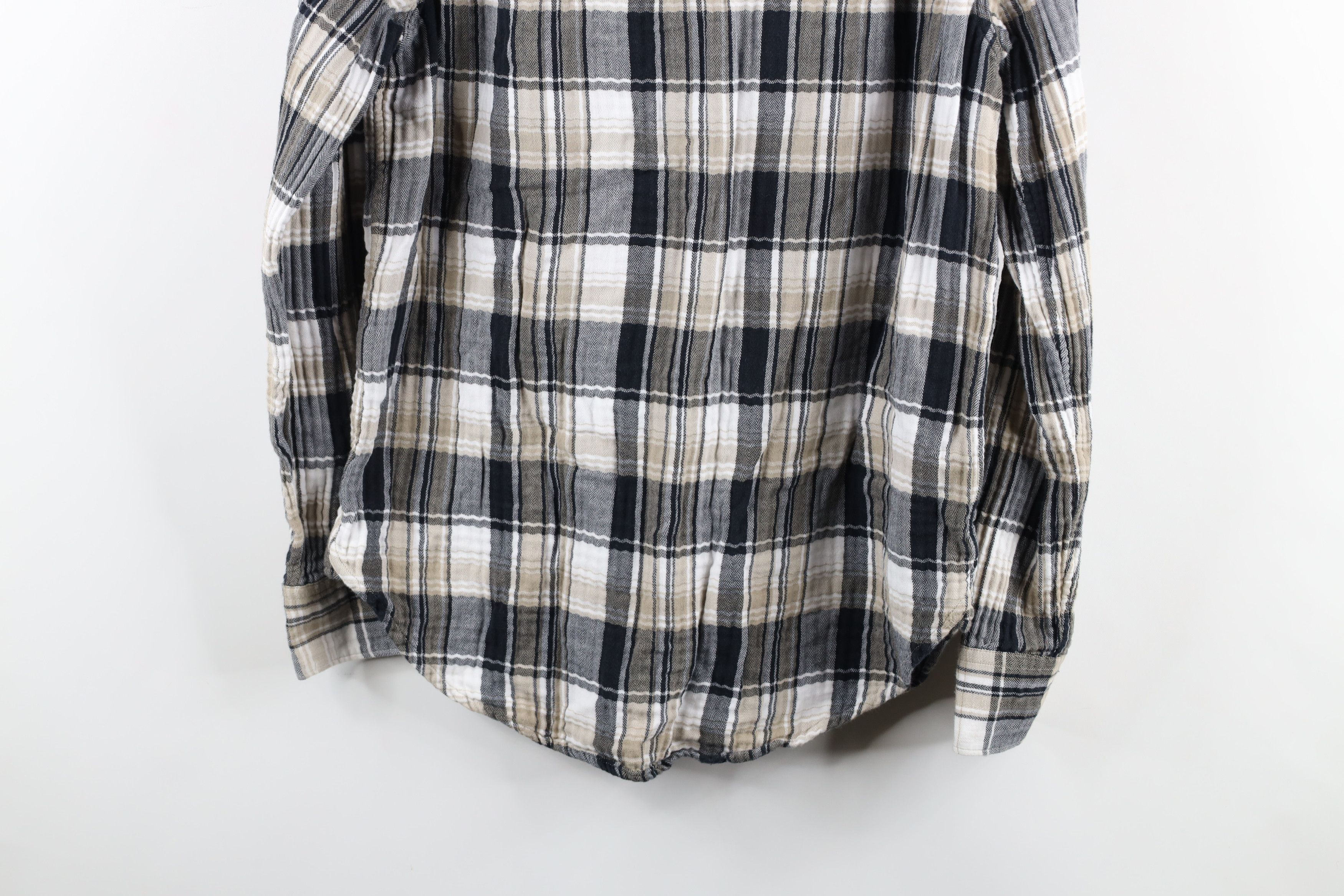 Rag & Bone × Vintage Rag & Bone Flannel Long Sleeve Button Shirt Plaid Cotton Size US M / EU 48-50 / 2 - 9 Thumbnail