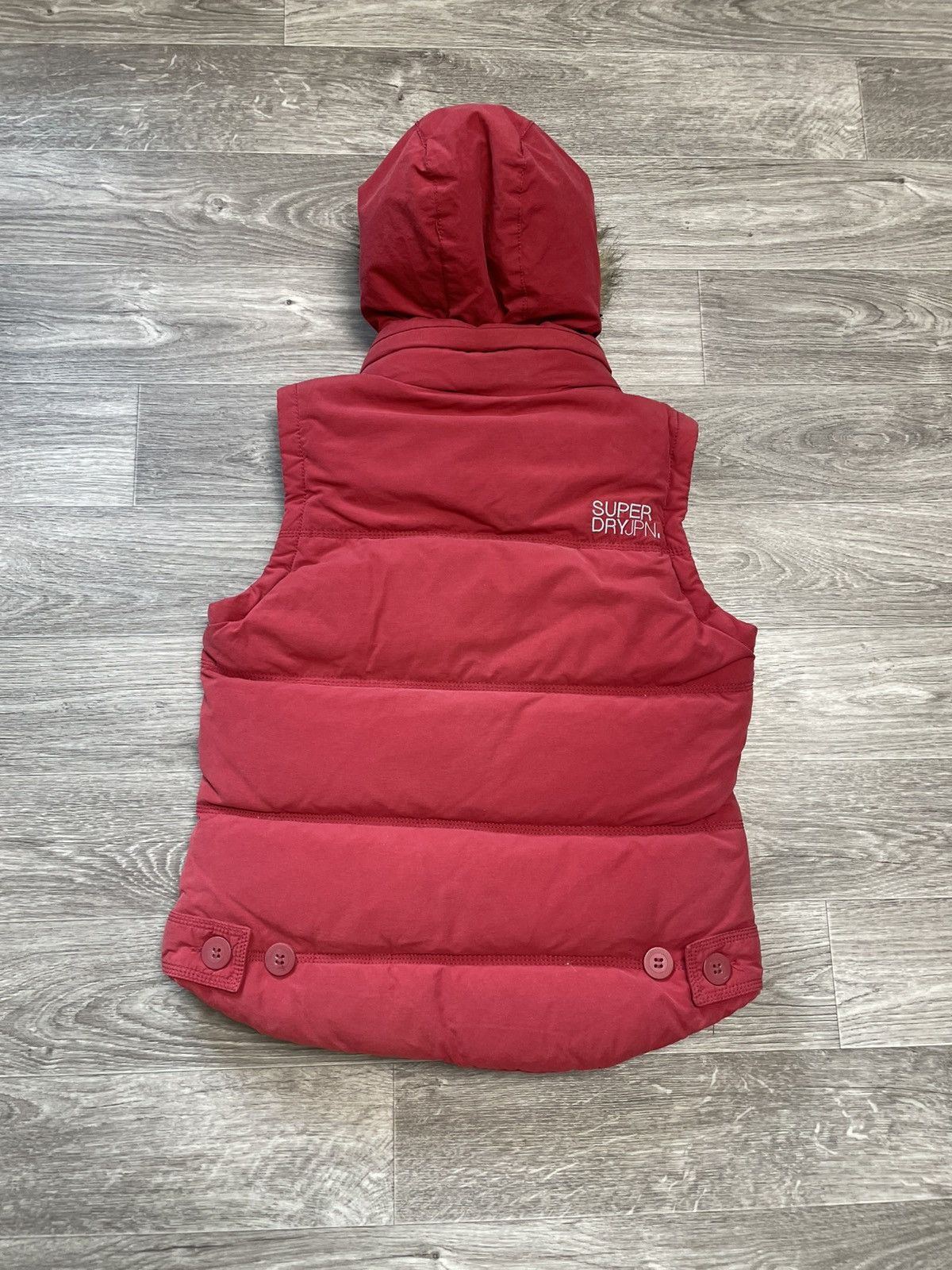 Superdry Superdry Abercrombie Fitch Type Fur Vest Japanese Y2K Size L / US 10 / IT 46 - 19 Thumbnail