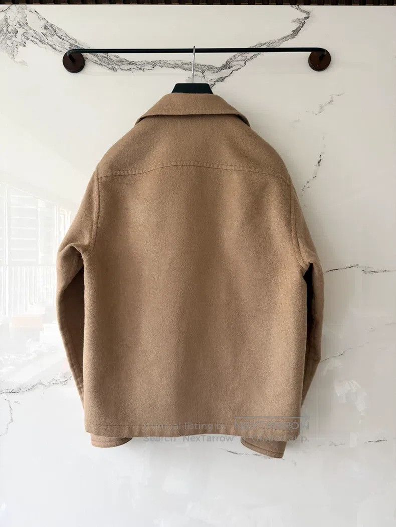 Louis Vuitton Louis Vuitton Khaki double-sided cashmere coat with full p Size US XS / EU 42 / 0 - 4 Thumbnail
