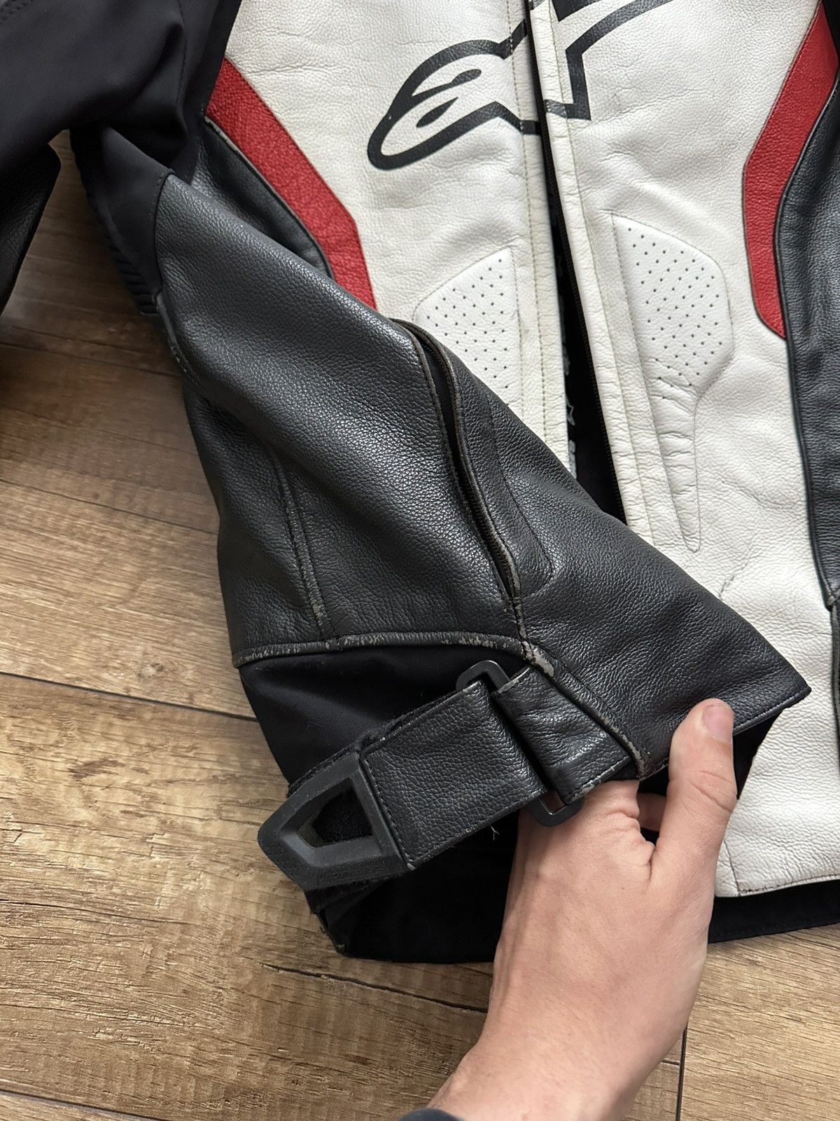 Alpinestars Alpinestars Vintage Zip Leather Moto Jacket Size US L / EU 52-54 / 3 - 16 Thumbnail