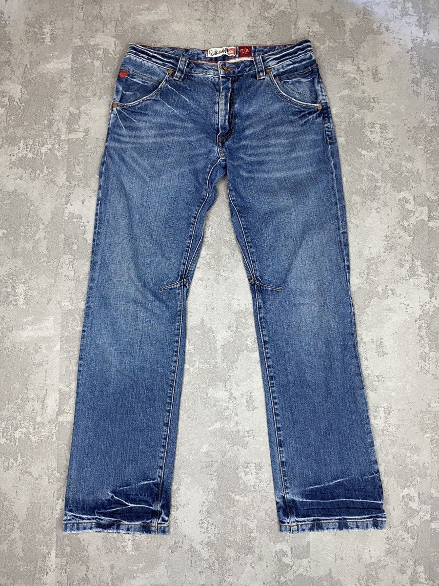 Quiksilver Quiksilver Relaxed Fit Distresed Denim quikjean skate Size US 33 - 1 Thumbnail