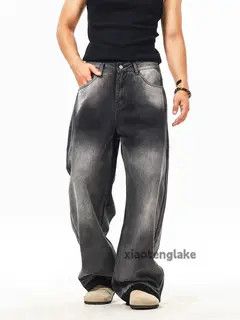 Jean VIBE Baggy Washed Wide Leg Jeans Size US 30 / EU 46 - 2 Thumbnail