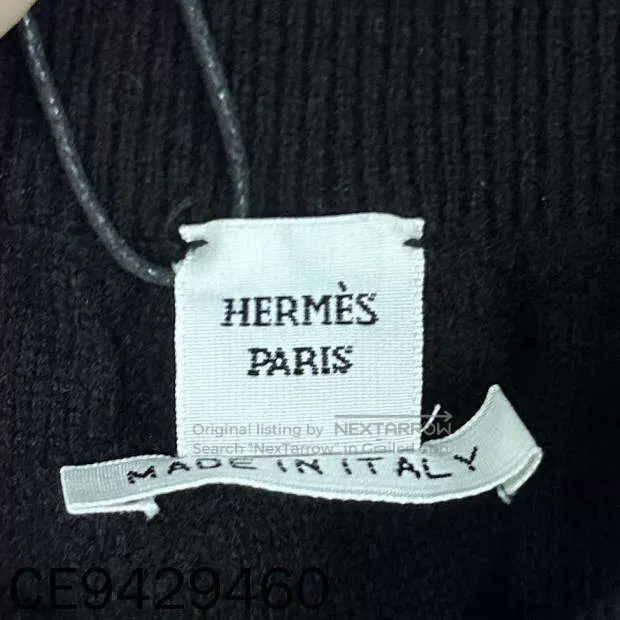 Hermes Hermes Black Pig Nose Pattern Cashmere Skirt Size 24" / US 00 / IT 34 - 4 Thumbnail