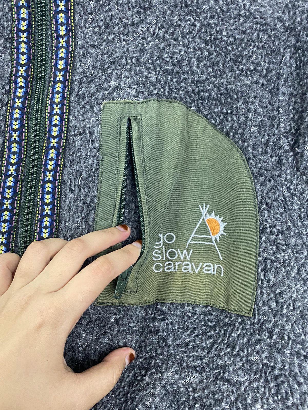 Vintage × go slow caravan Glo Slow Carawan Sherpa Jacket Size US M / EU 48-50 / 2 - 8 Thumbnail