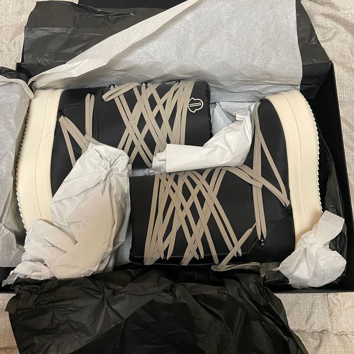 Rick Owens Rick Owens black x Moncler Bigrocks Ski Boots | Grailed