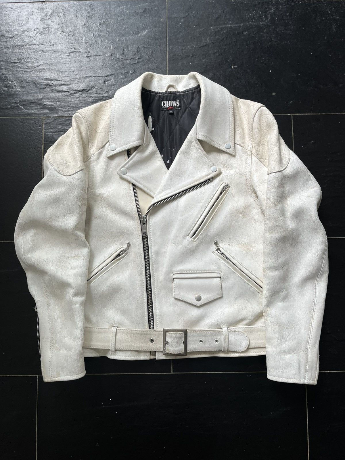 Japanese Brand TFOA LEATHER JACKET TESHOU HEAD OF 6th GENERATION Size US M / EU 48-50 / 2 - 2 Thumbnail