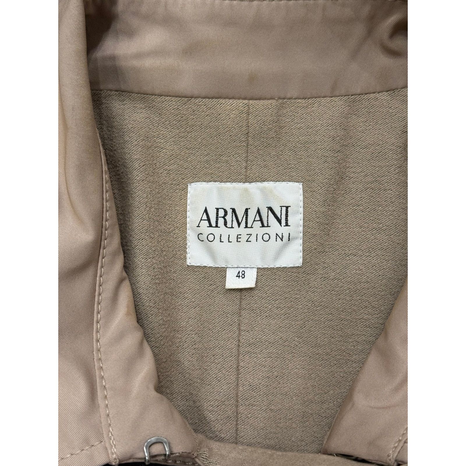 Giorgio Armani 2009 Armani double breasted trench coat Size XL / US 12-14 / IT 48-50 - 5 Thumbnail