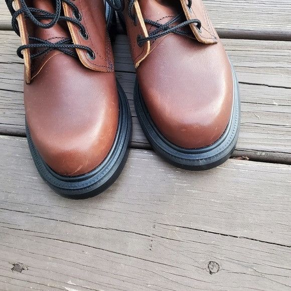 Red Wing Red Wing Shoes 8" Supersole 953 Brown Leather Lace-up Work S Size US 5 / IT 35 - 5 Thumbnail