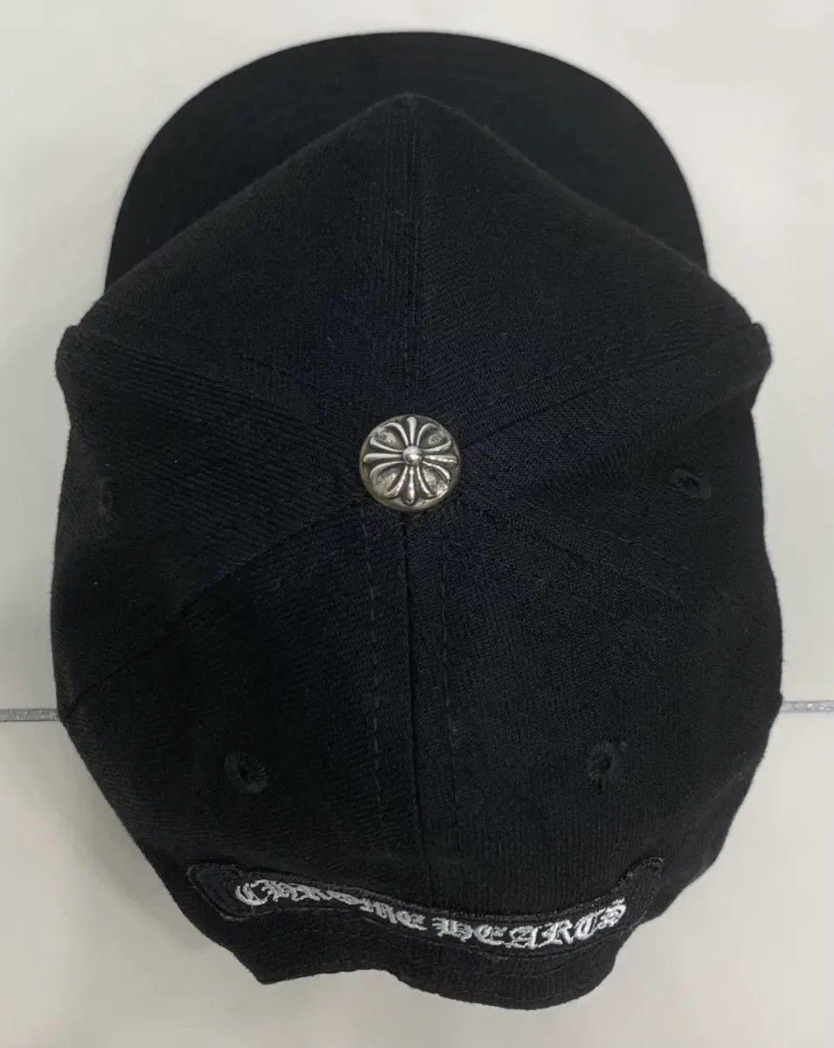 Chrome Hearts Vine Dagger Denim Baseball Hat Size ONE SIZE - 4 Thumbnail
