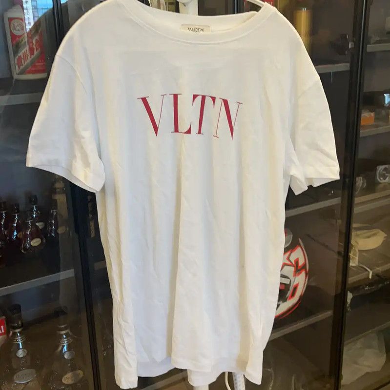 Valentino Valentino Women's White Cotton T-Shirt 0089 Size S / US 4 / IT 40 - 1 Thumbnail
