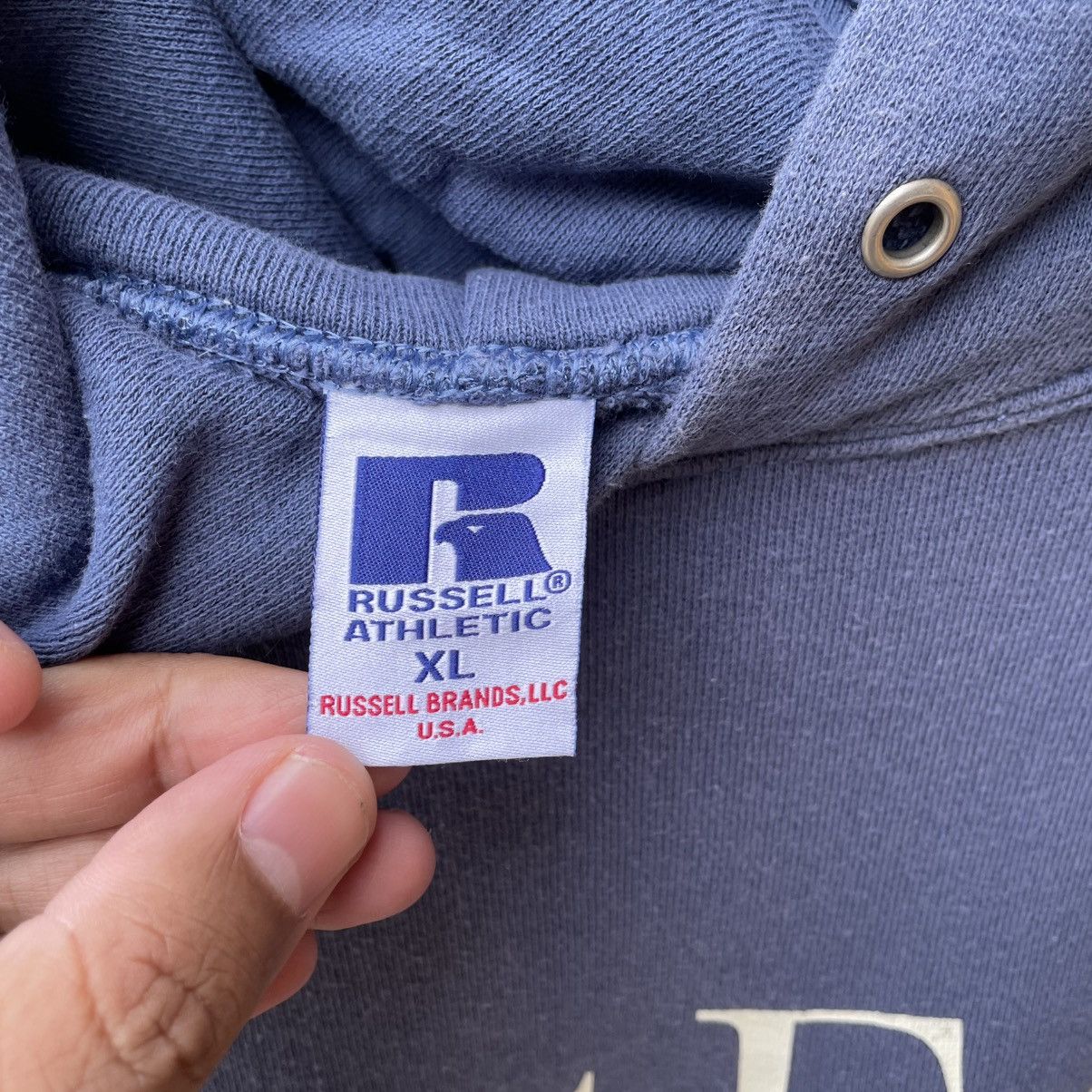 Russell Athletic 🔥Vintage Russell London Theatre School Pullover Hoodie Size US L / EU 52-54 / 3 - 9 Thumbnail