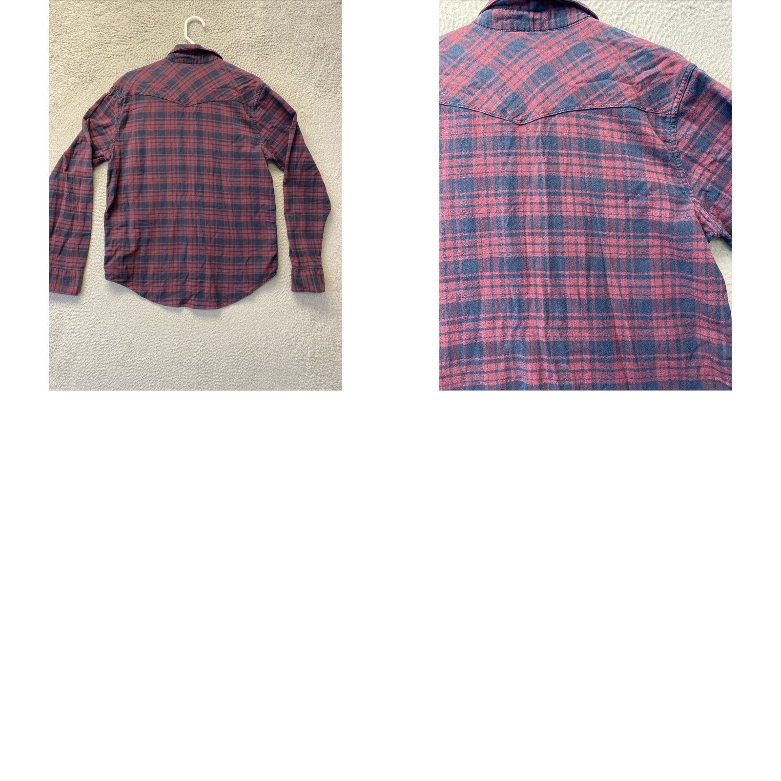 Lucky Brand LUCKY BRAND Men's Button-Up Shirt Long Sleeve Plaid Multicolor M Size US M / EU 48-50 / 2 - 8 Thumbnail
