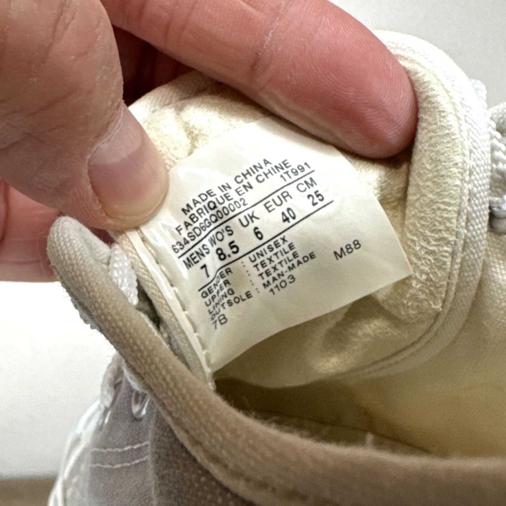 Converse Converse Jack Purcell Low White Gray Canvas Sneakers Mens 7 Womens 8.5 Size US 9 / IT 39 - 7 Thumbnail