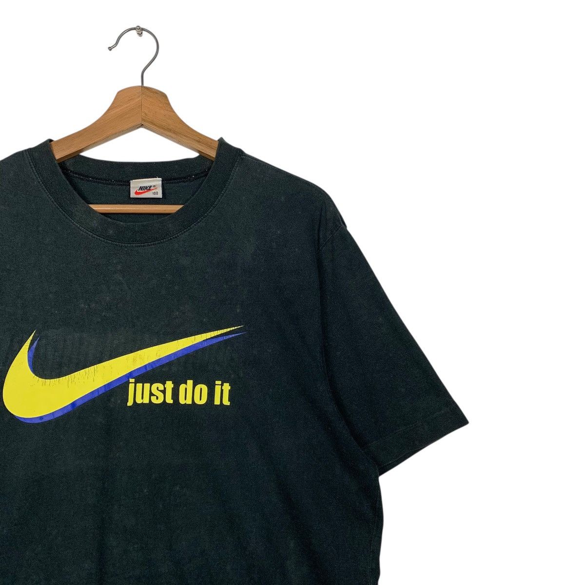Nike Vintage 90s Nike Swoosh Tee Size US M / EU 48-50 / 2 - 6 Thumbnail