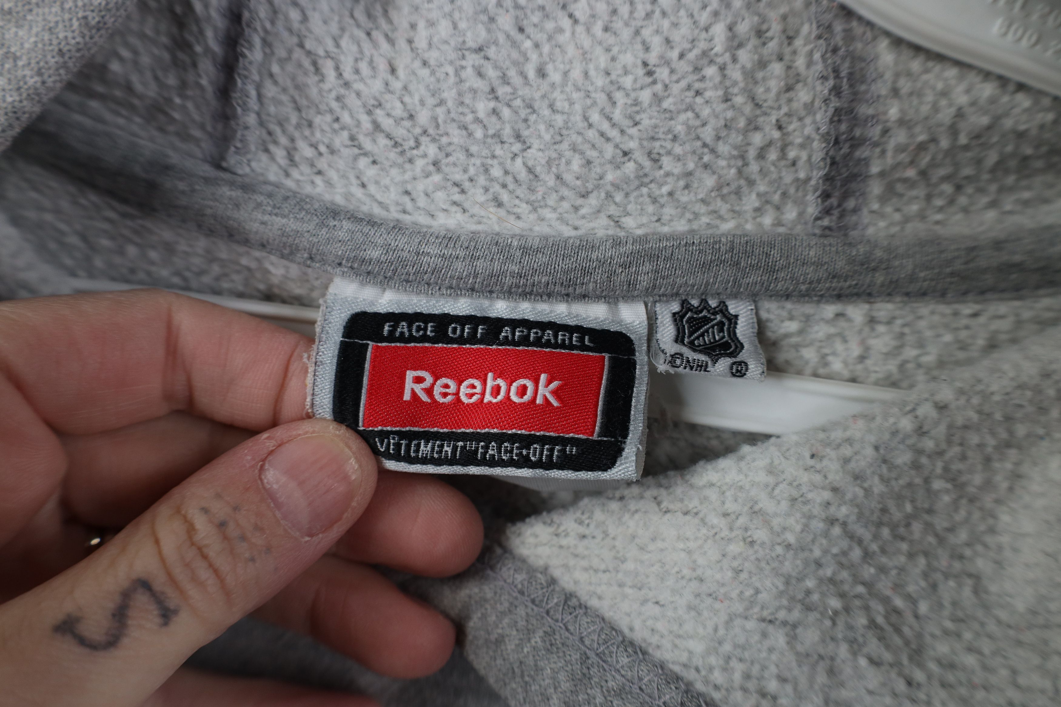 Reebok Vintage Reebok Detroit Red Wings Hockey Hoodie Sweatshirt Size US S / EU 44-46 / 1 - 8 Thumbnail