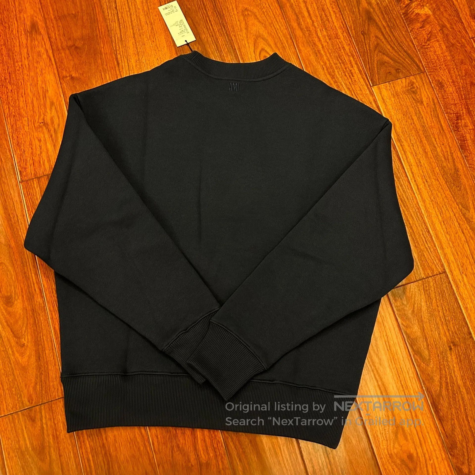 AMI Ami Paris Heart Embroidery Crewneck Sweatshirt. Size S / US 4 / IT 40 - 2 Thumbnail