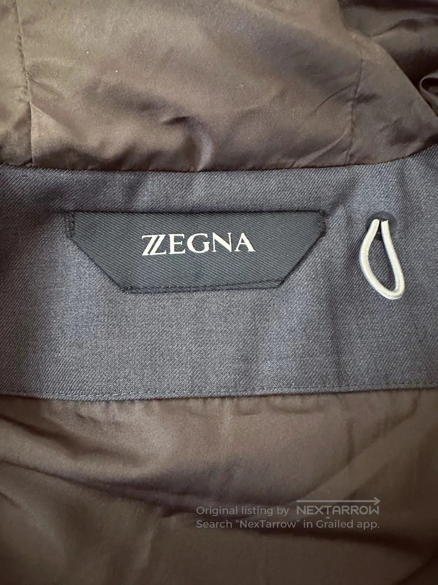 Ermenegildo Zegna Zegna Black Casual Hooded Jacket. Size US L / EU 52-54 / 3 - 8 Thumbnail
